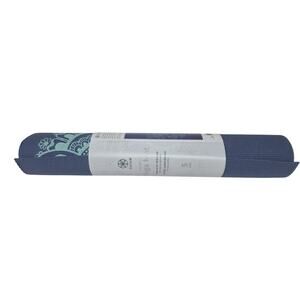 Gaiam Yoga Premium Print Yoga Mat 5 mm Thick Blue Color New